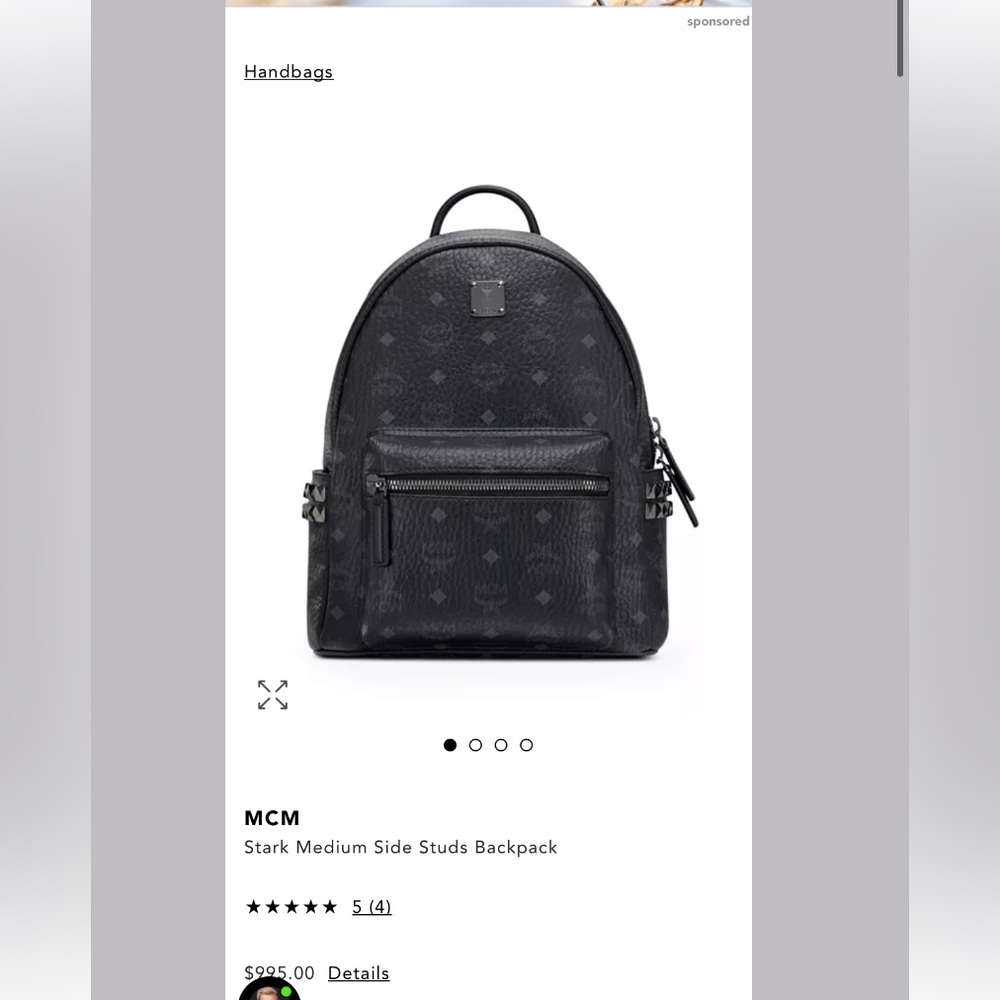 Brand New MCM Backpack